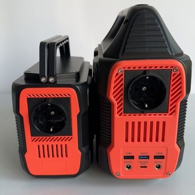 Trong nhà / ngoài trời pin lithium Đài sạc di động 300W/288W Trạm điện mặt trời di động