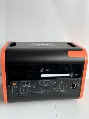 800W sạc năng lượng mặt trời ngoài trời Điện thoại di động 2200W Nhà máy điện với màn hình băng