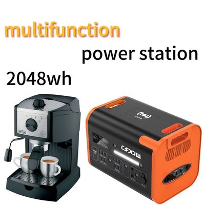 2200W/2048wh 40ah ngoài trời phiêu lưu Điện lực di động với và tuổi thọ bền