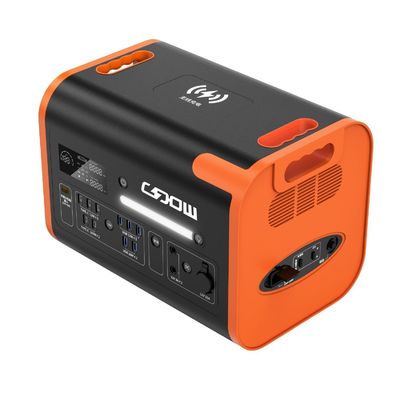 Tất cả các ổ cắm đầu ra AC 2200W Nhà máy điện khẩn cấp trong nhà với đầu ra điện liên tục