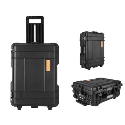 3000W RV ngoài trời / Van Cắm trại Chuyển đổi khẩn cấp Trạm điện di động Đàn kéo di động