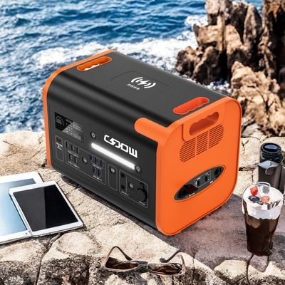 Nhà máy điện ngoài trời di động với Inverter sóng âm thanh tinh khiết và tất cả các ổ cắm đầu ra AC