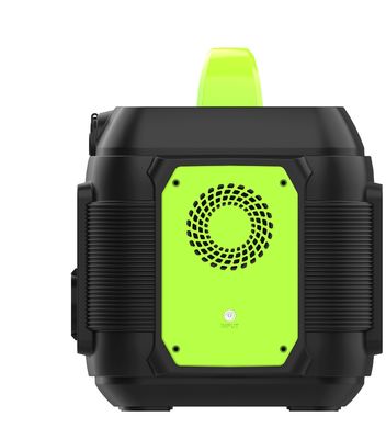 Trạm điện pin lithium-ion ngoài trời 600W với đèn LED và đầu ra QC3.0