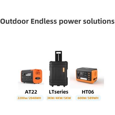 Lượng đầu ra 100-120V-3000W50Hz/60Hz Có thể điều chỉnh 3000wh 62.5ah Trạm điện di động nóng