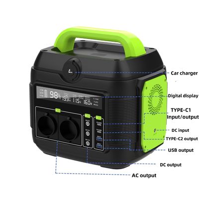 Máy phát điện mặt trời 600W cho trại và nhà điện dự phòng Nhà máy điện di động Thị trường Aii