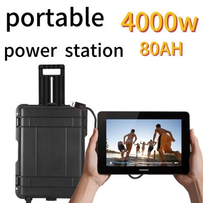 4000W80ah/UPS Pure Sine Wave BMS Hệ thống pin cho giải pháp năng lượng di động