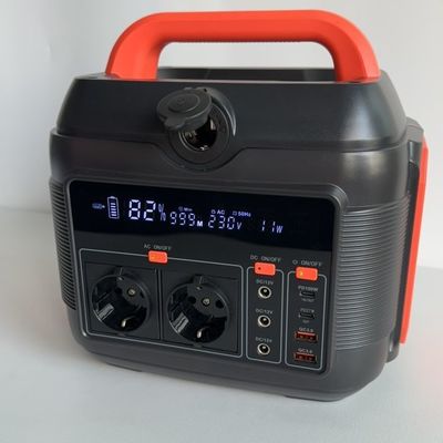 Nhà máy điện di động đa chức năng 600W/576ah 6kg cho cắm trại ngoài trời và khẩn cấp