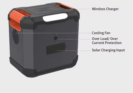 Inverter Inverter hai chiều 1500W cho nhà Uav Nhà ngoài trời Đường điện di động