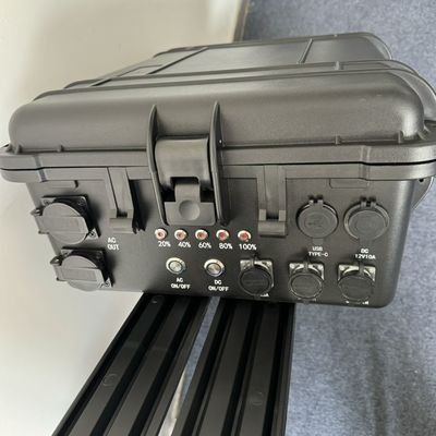 Đường kéo di động với xe đạp Druvelong Máy phát điện mặt trời LiFePO4 pin 3000W 5000W