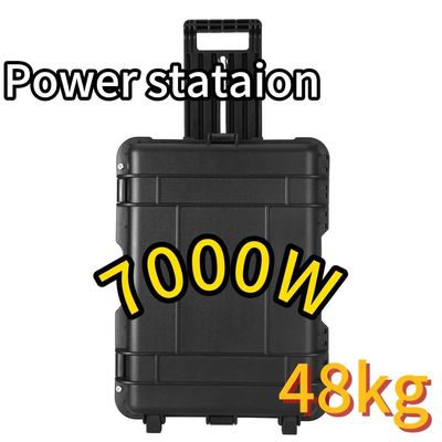 3000W-7000W Phương tiện điện di động ngoài trời / pin ST-70 ABS hợp kim Shell vật liệu OEM ODM