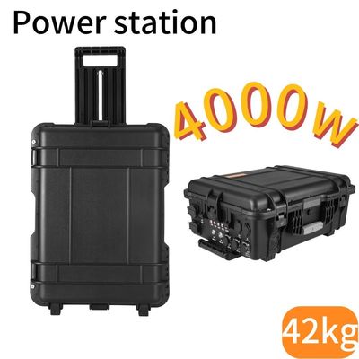 3000W/3000wh AC DC C loại pin điện dự phòng khẩn cấp Trạm điện di động dễ dàng