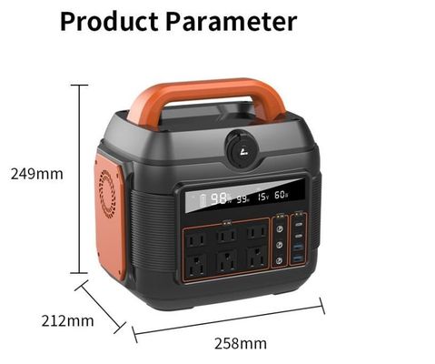 600W/576wh Trạm điện khẩn cấp cho giải pháp cung cấp điện ngoài trời và nhà