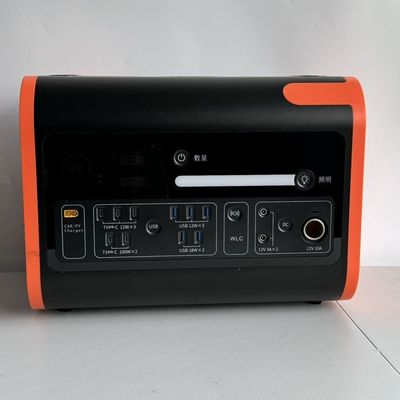 2200W Điện liên tục có thể điều khiển 4000W Lưu trữ năng lượng Điện thoại di động cho và năng lượng bền vững