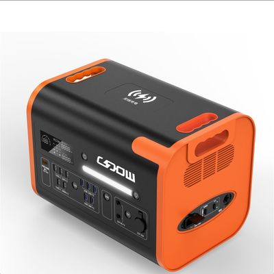 Trạm điện di động 3kw với chức năng bảo vệ quá tải và sạc không dây 15W