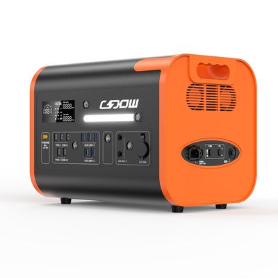 Trạm điện di động 3kw với chức năng bảo vệ quá tải và sạc không dây 15W