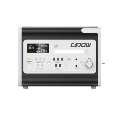 Trạm điện di động 3kw với chức năng bảo vệ quá tải và sạc không dây 15W