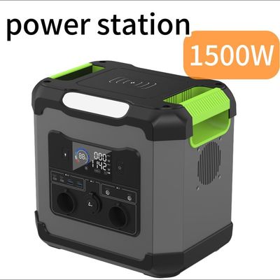 Nhà máy điện di động di động đa chức năng 1500W-1344wh để chuẩn bị khẩn cấp