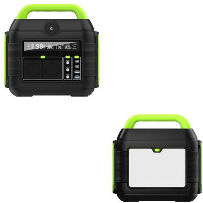 Nhà máy điện cầm tay ngoài trời nóng 600W với pin Lithium Iron Phosphate
