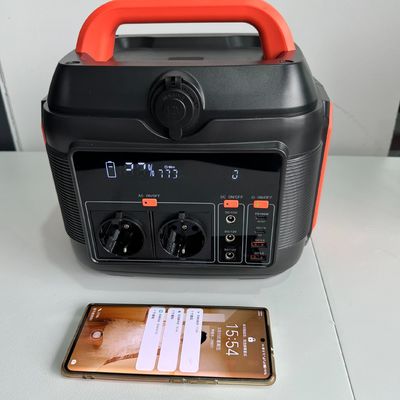 Nhà máy điện cầm tay ngoài trời nóng 600W với pin Lithium Iron Phosphate