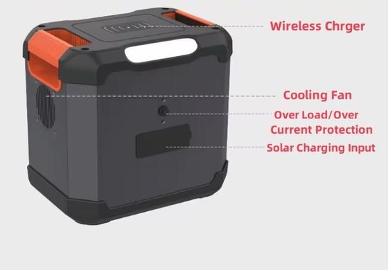 Động cơ phát điện mặt trời 1500W/1344wh Động cơ điện di động để chuẩn bị thảm họa