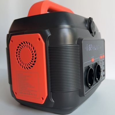 600W Điểm cung cấp năng lượng lưu trữ năng lượng lithium di động với pin mặt trời sạc 60W