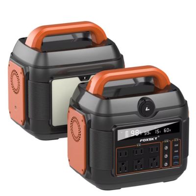 18W QC3.0 đầu ra Bảng năng lượng mặt trời sạc Trạm điện di động cho ngoài trời và khẩn cấp