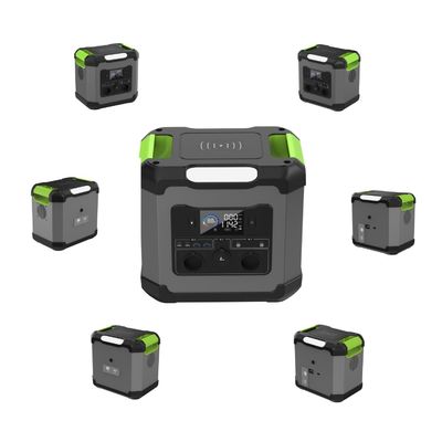 110V/220V/1500W Lithium pin khẩn cấp ngoài trời điện di động Nhà máy điện di động