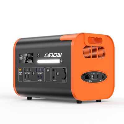 110V/220V 2200W Động thái sóng sinus tinh khiết LiFePO4 Pin Nhà máy điện đa chức năng