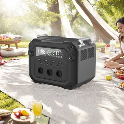 Inverter Inverter hai chiều 2500W cho Trại ngoài trời Nhà máy điện di động