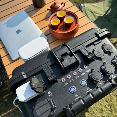 Trạm điện di động cho phiêu lưu Thiết bị dập lửa tích hợp 6s Tốc độ cháy nhanh