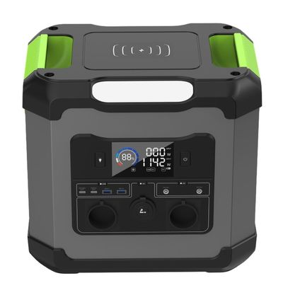 12V-13V/10A DC đầu ra 1500W/1344wh Trạm điện di động cho nhu cầu gia đình ngoài trời