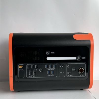 Nhà máy điện di động ngoài trời cắm trại 40ah/2200W với màn hình hiển thị tinh thể lỏng