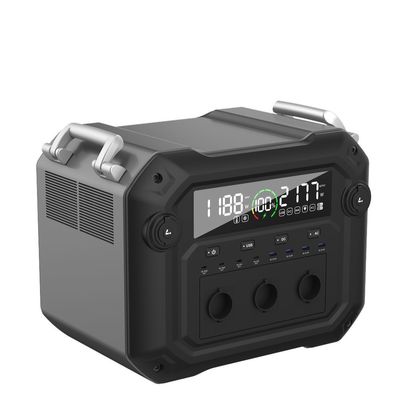 600W Max Phanele mặt trời đầu vào LiFePO4 Nhà máy điện cho tình huống ngoài trời và khẩn cấp