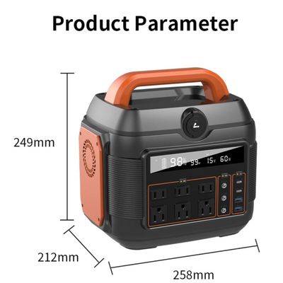 600W / 1200W / 3600W pin lithium Máy phát điện mặt trời điện di động nóng cho cắm trại ngoài trời