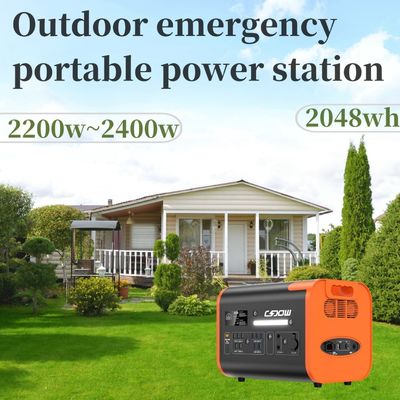 Lưu trữ năng lượng Trạm điện di động Sạc không dây 15W Điện năng lượng cố định 3500W