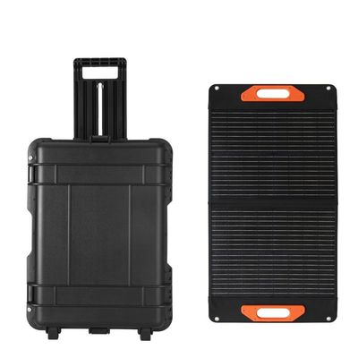 Trạm điện di động ngoài trời với bộ biến đổi sóng sinus tinh khiết 3000W và pin LiFePO4
