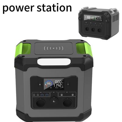 1500W pin điện dự phòng có thể sạc lại Nhà máy điện ngoài trời tối quan trọng