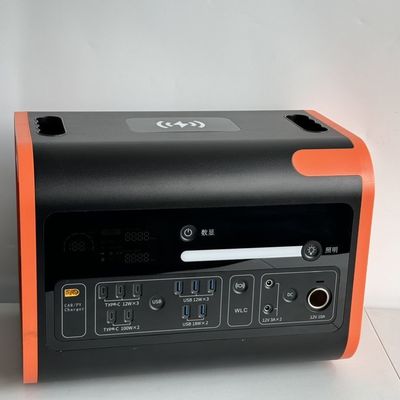 600W 1200W 2000W 2200W 3600W Bộ sạc tích hợp pin lithium Thời gian sử dụng pin Po4 Nhà máy điện mặt trời di động