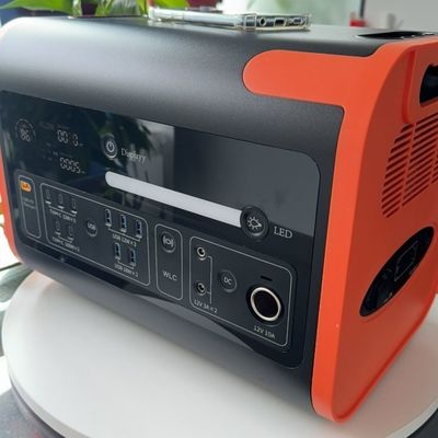 2200W 2048wh Trạm năng lượng mặt trời/LiFePO4 Điện lực di động di động/Inverter Sóng sinus tinh khiết