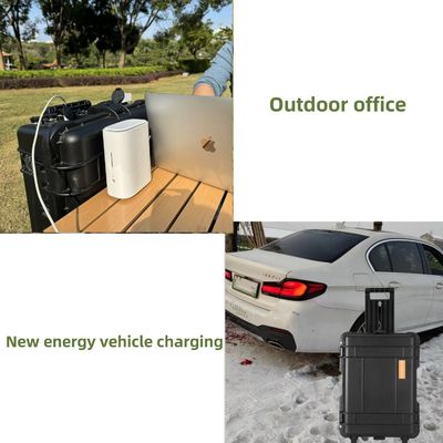 5000W/4800whlifepo4 Nhà máy năng lượng mặt trời và gió tái sạc ngoài trời để sạc xe hơi