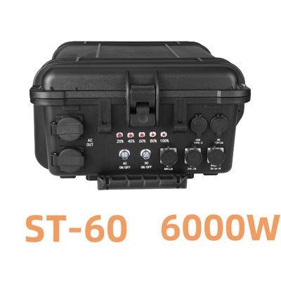 Trạm năng lượng mặt trời USB di động 5000W cho cắm trại ngoài trời và tình huống khẩn cấp