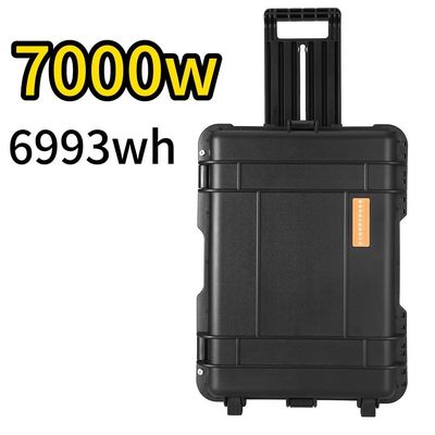 Thị trường Đông Á 7000W/6993wh Trạm điện di động cho chụp ảnh ngoài trời bằng máy bay không người lái