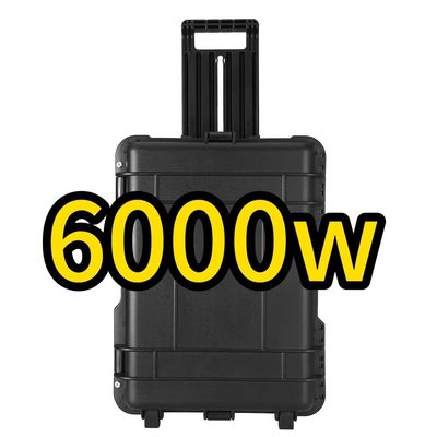 USB / Type-C 18W Max Máy sạc di động cho nhà và cắm trại 6000W 6216WH ST-60 Nhà máy điện