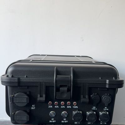 Nhà máy năng lượng máy bay không người lái năng lượng mặt trời 3000W Trạm máy phát điện khẩn cấp Cây kéo cầm tay với xe đạp