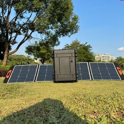 Nhà máy năng lượng máy bay không người lái năng lượng mặt trời 3000W Trạm máy phát điện khẩn cấp Cây kéo cầm tay với xe đạp