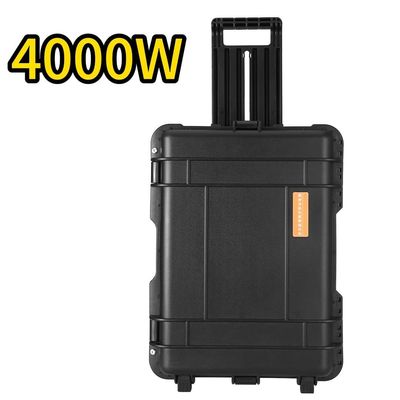 4000W Capacity Lithium Battery Solar Generator Hoàn hảo cho nhà RV và ngoài trời