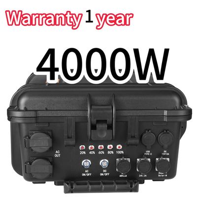8000W Lượng đỉnh 1 LED Cổng điện di động công suất lớn cho nhà máy điện khẩn cấp