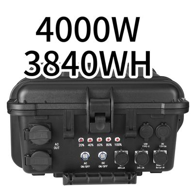 15A Max AC Output Current Lưu trữ năng lượng Cục điện pin cho các chuyến đi tự lái
