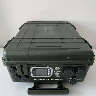 Cung cấp điện di động ngoài trời 3000W với pin lithium và bình chữa cháy tự động
