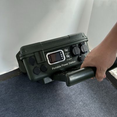 Cung cấp điện di động ngoài trời 3000W với pin lithium và bình chữa cháy tự động